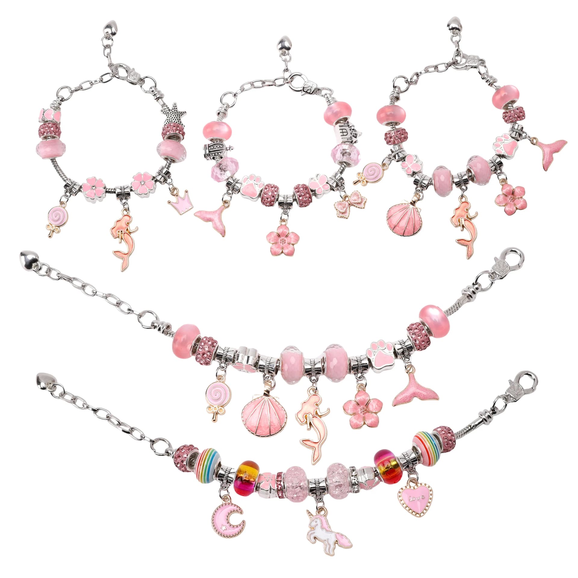 Jewelry Making Kit With Organizer And Beads