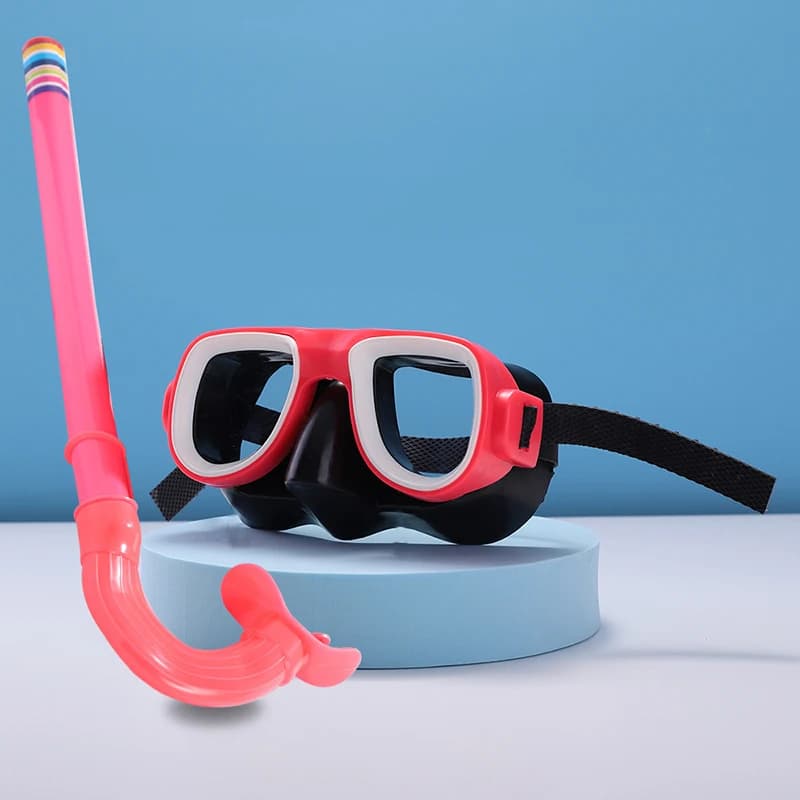 Kids Snorkeling Set with HD Diving Goggles