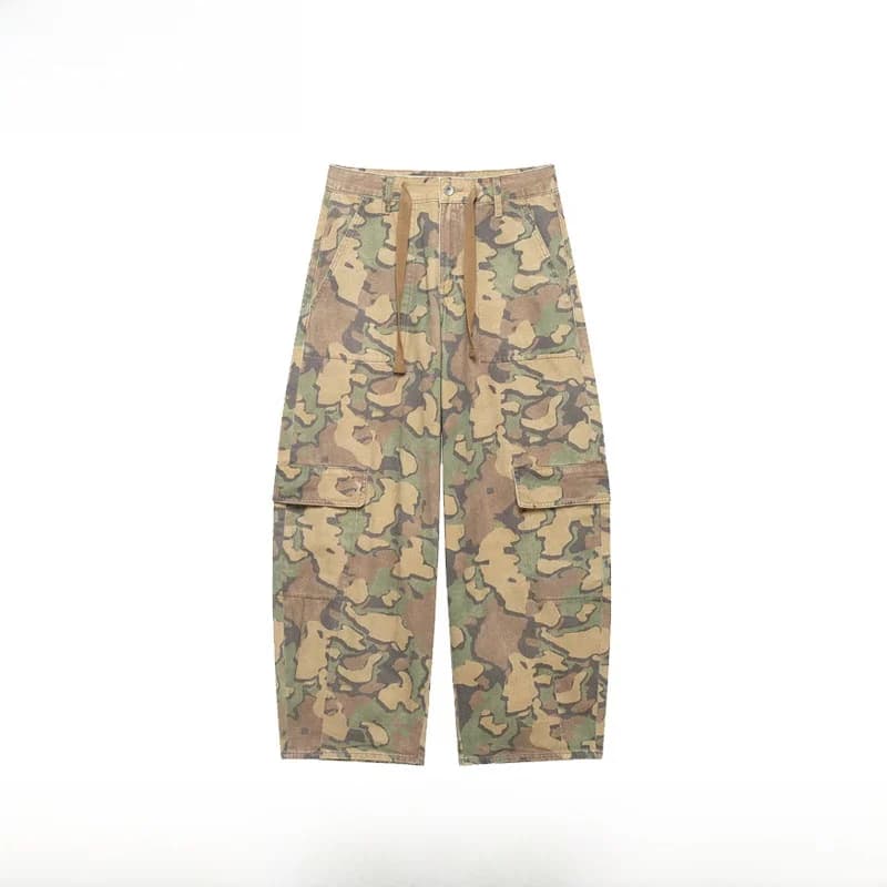 Women's Camo Workwear Casual Pants
