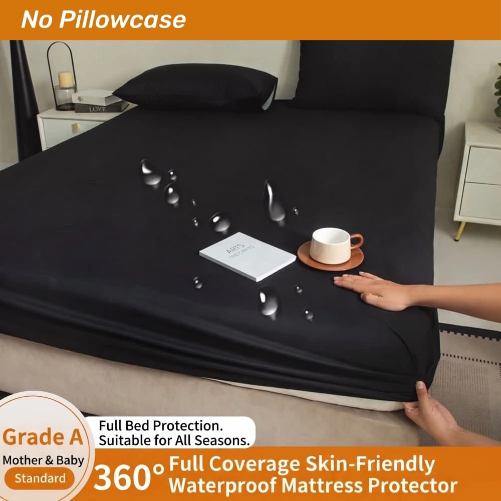 Waterproof Mattress Cover Fitted Sheet