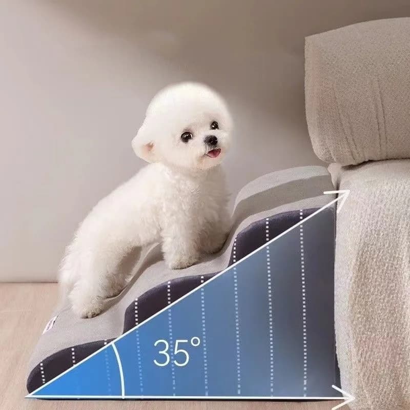 Pet Foam Stairs with Non-Slip Surface