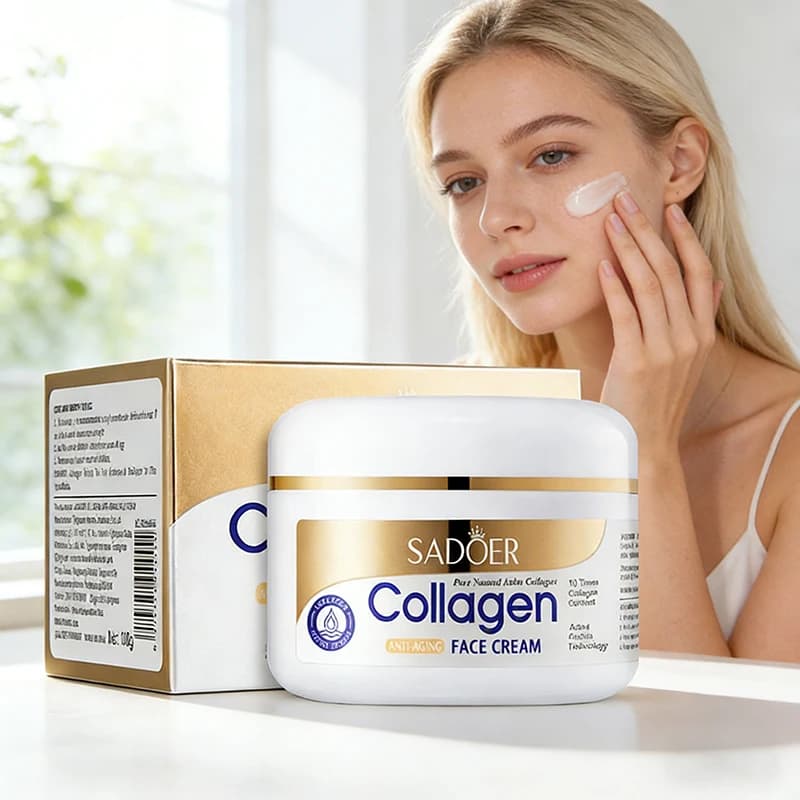 SADOER Collagen Firming Face Cream sknicare Moisturizing Hydrating Face Creams Faical Cream Beauty Face Skin Care Products