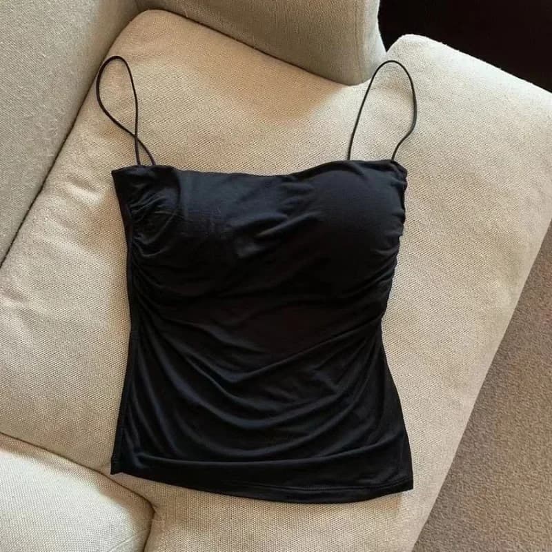 Women's Built-In Bra Tank Top Camisole