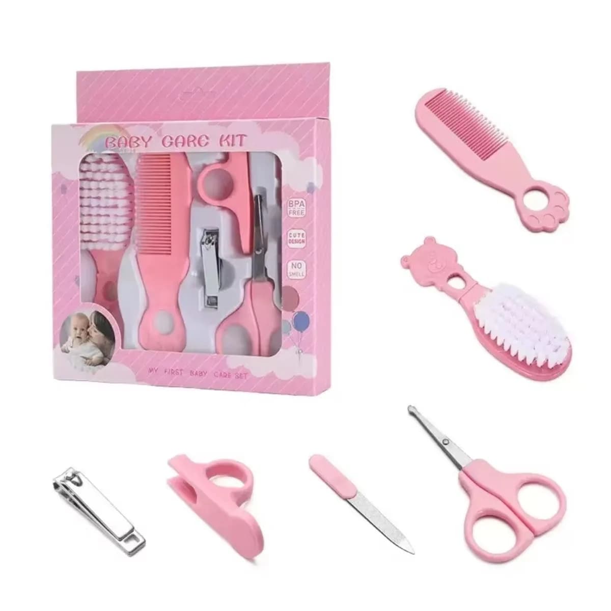 Baby Grooming Kit with Nail Clippers and Scissors