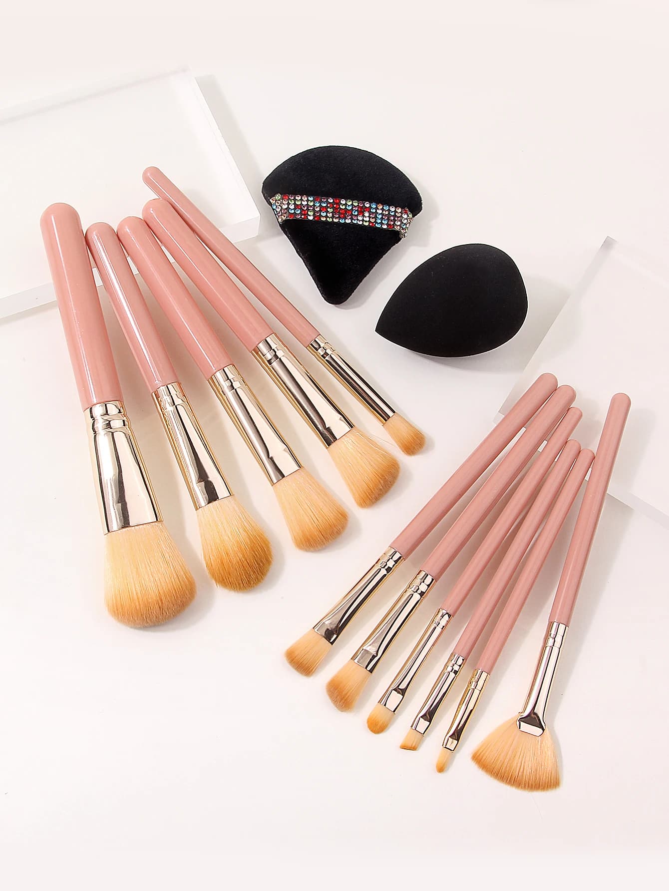 Soft Fluffy Professional Makeup Brush Set