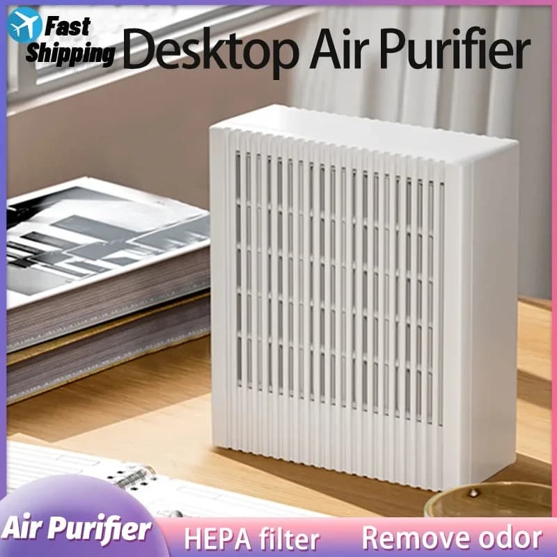 Portable Desktop HEPA Air Purifier