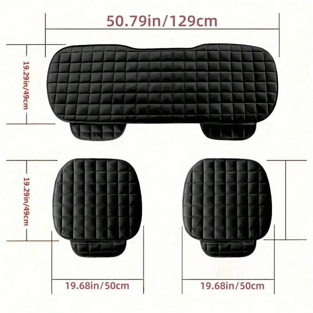 Car Seat Cover Bottom Seat Cover For Cars, All Season Auto Seat Cushion Covers Front And Rear Auto Comfortable Protector Cover