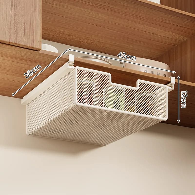 Under-Cabinet Hanging Storage Shelf