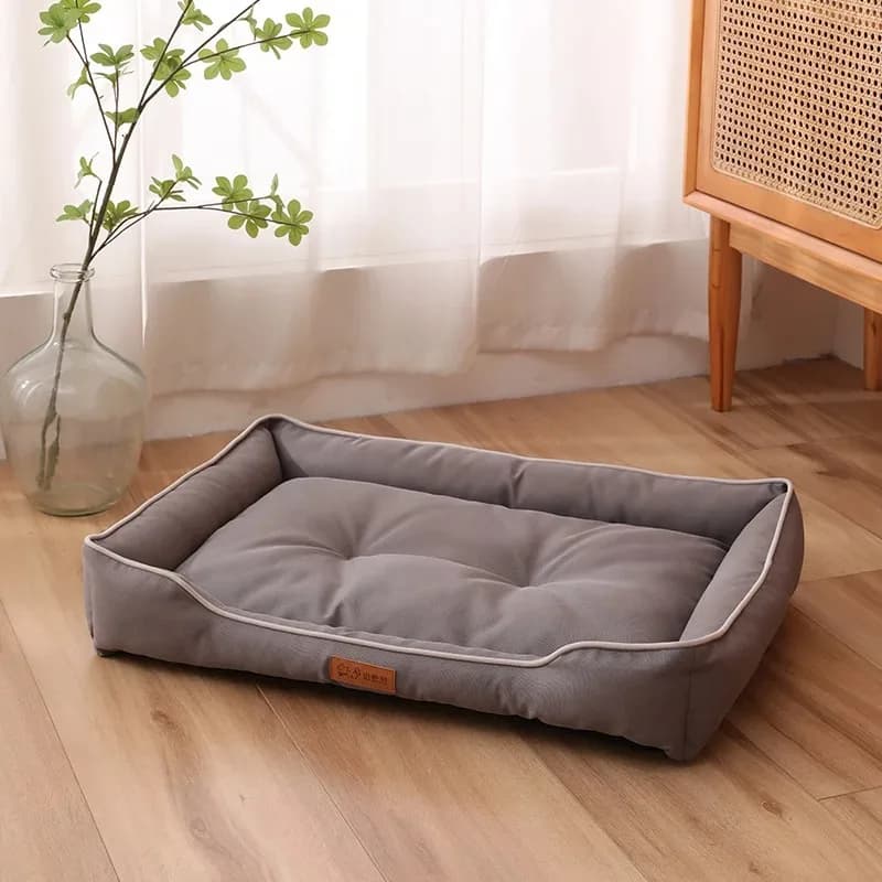 Pet Bed Basket With Cushion