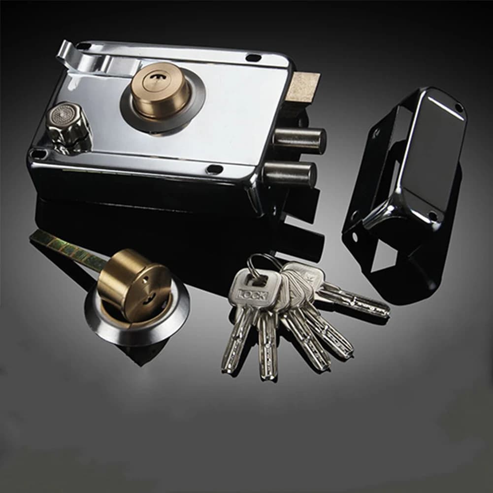 Stainless Steel Exterior Door Deadbolt Lock
