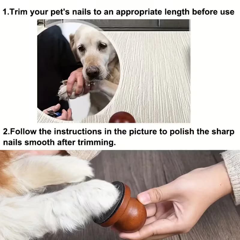 Square Dog Nail File