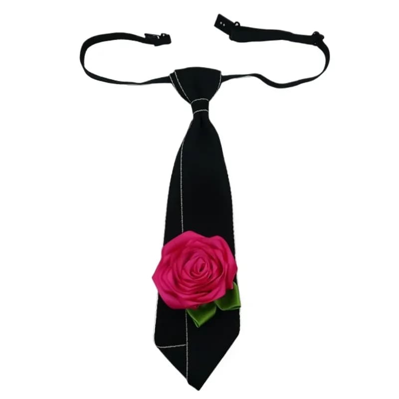 Retro Rose Bow Tie