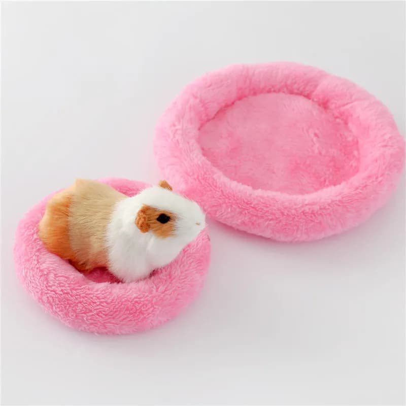 Plush Small Pet Nest Bed Pad