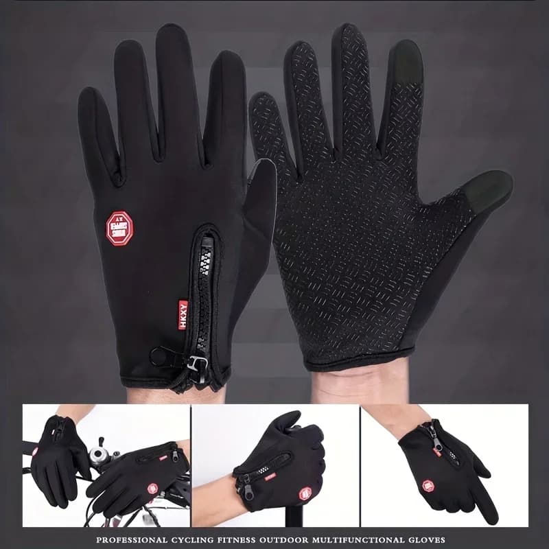 Winter Touchscreen Gloves With Non-Slip Grip