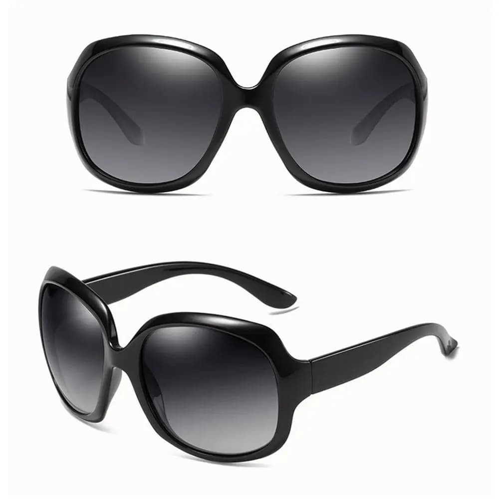 Sunglasses for Women Men Classic Retro Vintage Oversized Eyewear Fashion Shades Round Faced Driving Glasses