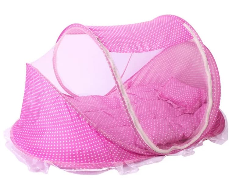 Baby Bedding Crib Netting Folding Baby Mosquito Nets Bed Mattress Pillow 0-3 Years Old Travel Bed Supplies For Baby Bedding