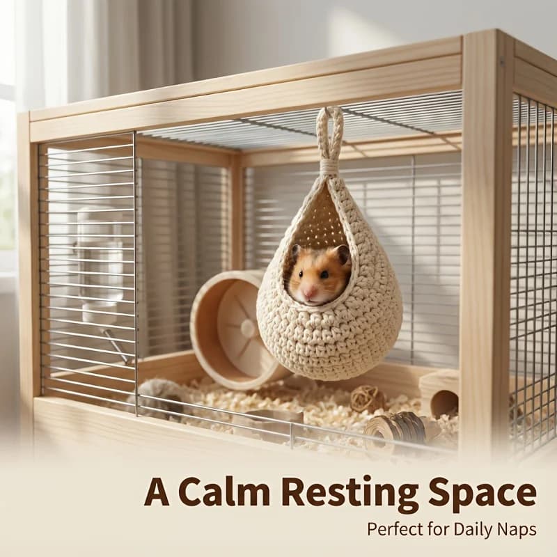 Small Pet Hanging Hammock Bed