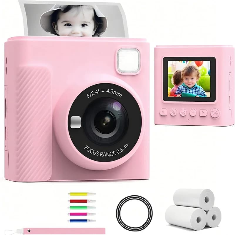 1080P Portable Instant Print Camera