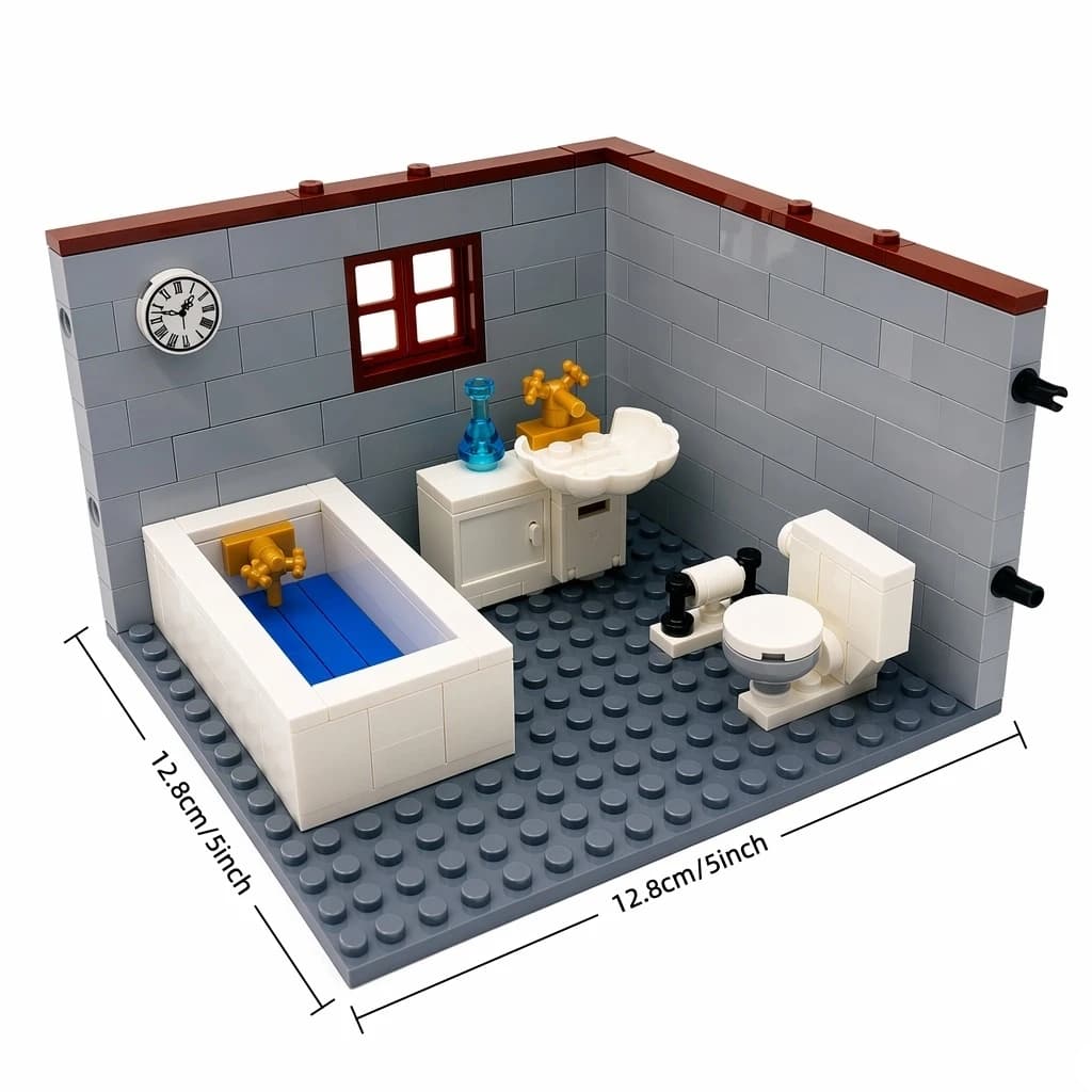City House Building Blocks Set