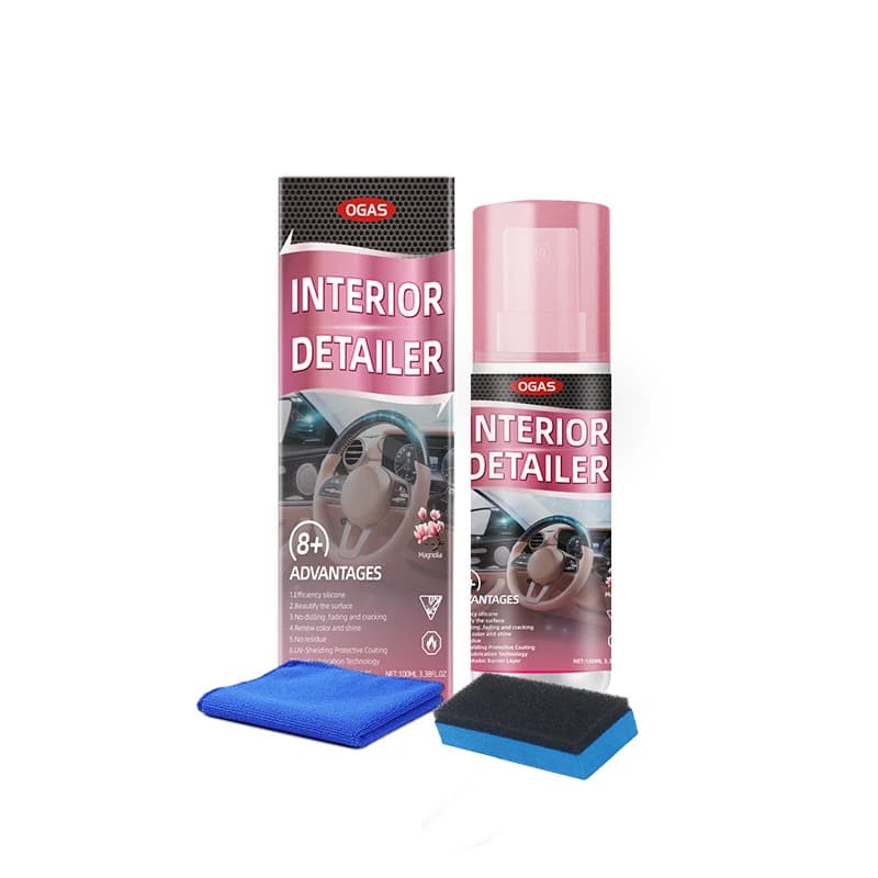Car Interior Cleaner, Vehicle Interior Polish, 100ml Car Interior Cleaner, Detailer Spray, Total Car Interior Cleaner