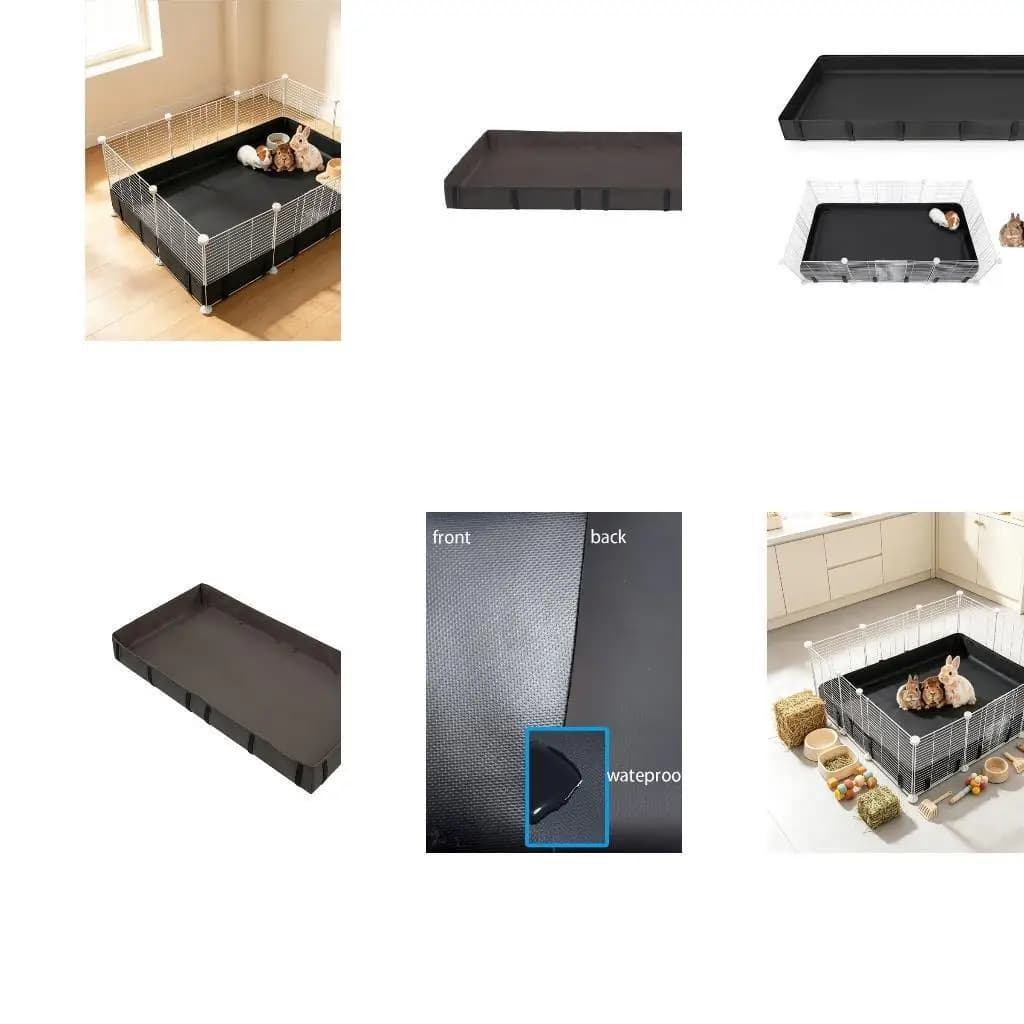 Dark Waterproof Cage Base Cover for Small Animals
