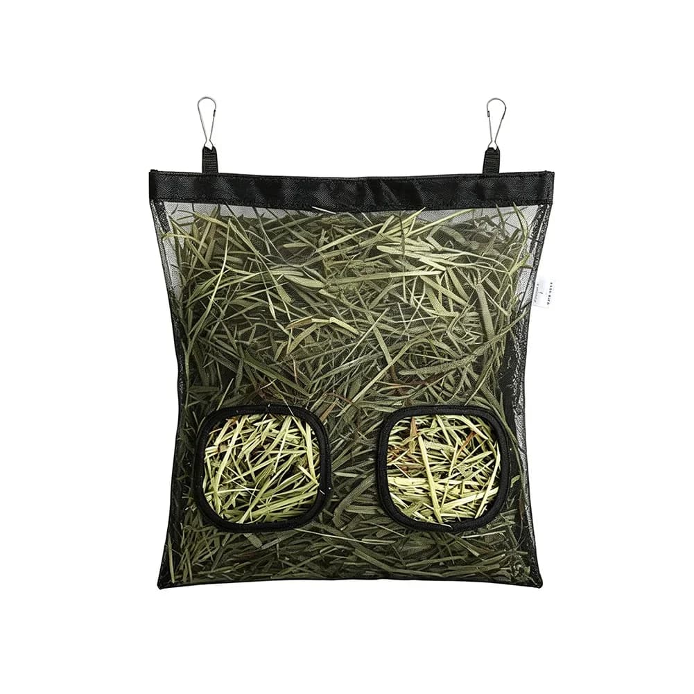 Transparent Hanging Hay Feeder Pouch