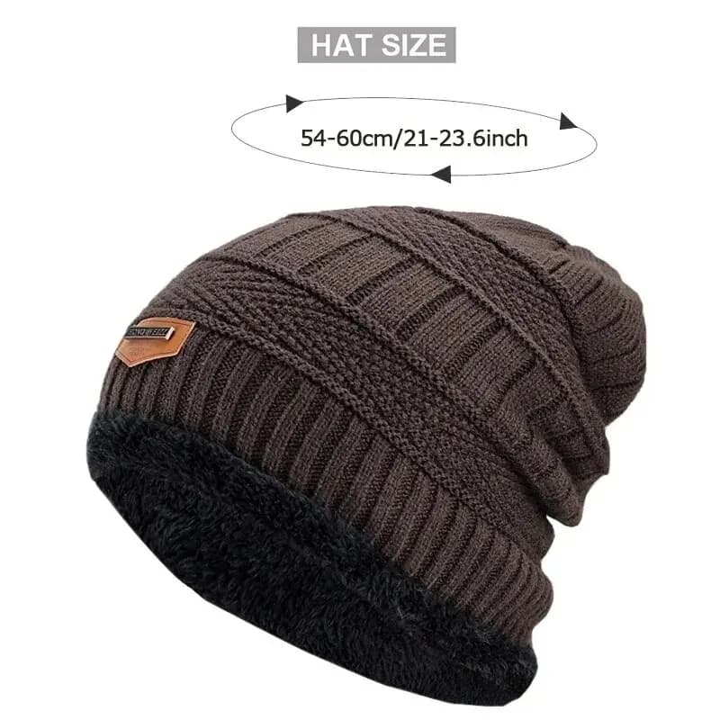 Cotton Knit Beanie Hat