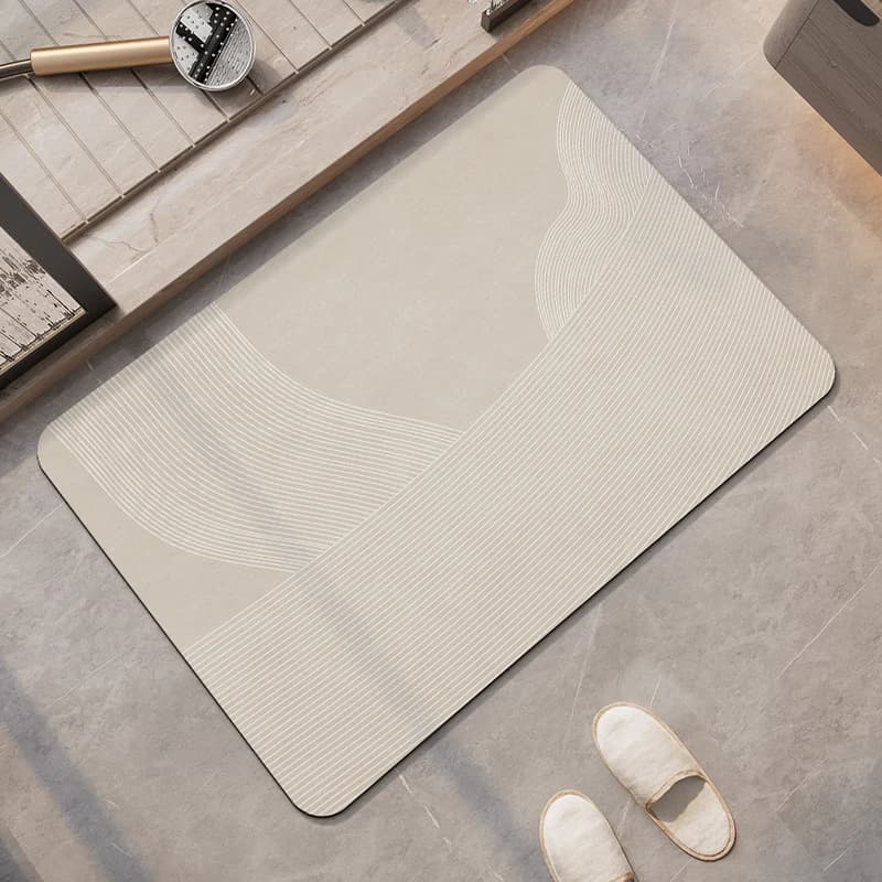 Diatom Mud Bathroom Floor Mat Anti-Slip