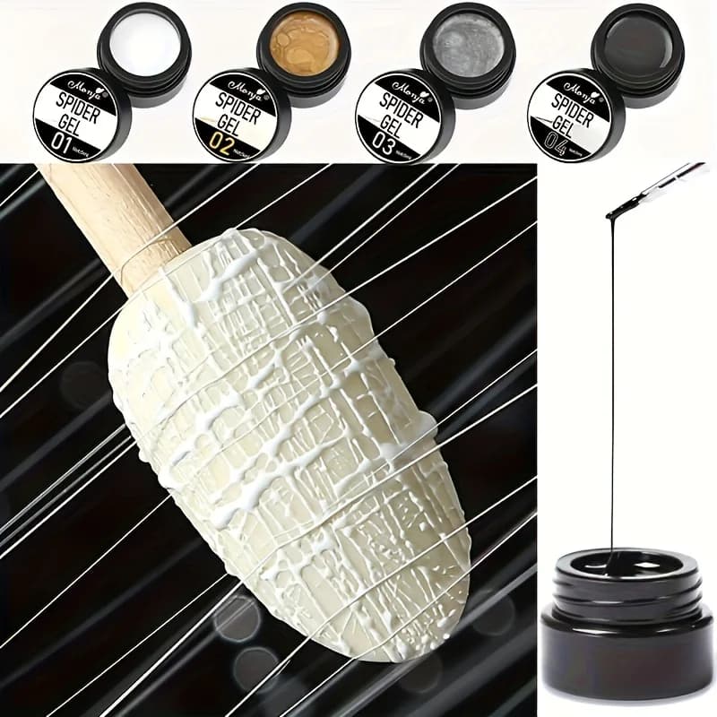 Elastic Gel Polish for Nail Art Carving