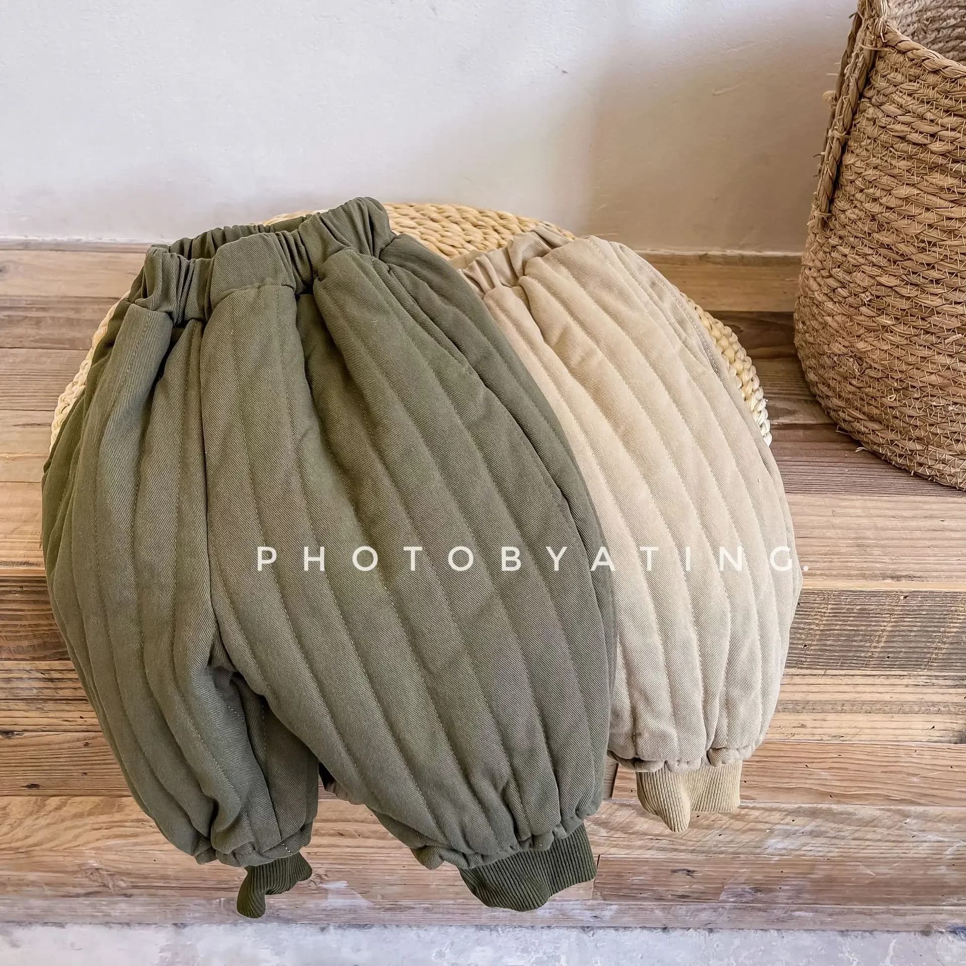 Winter Cotton-Padded Pants for Kids