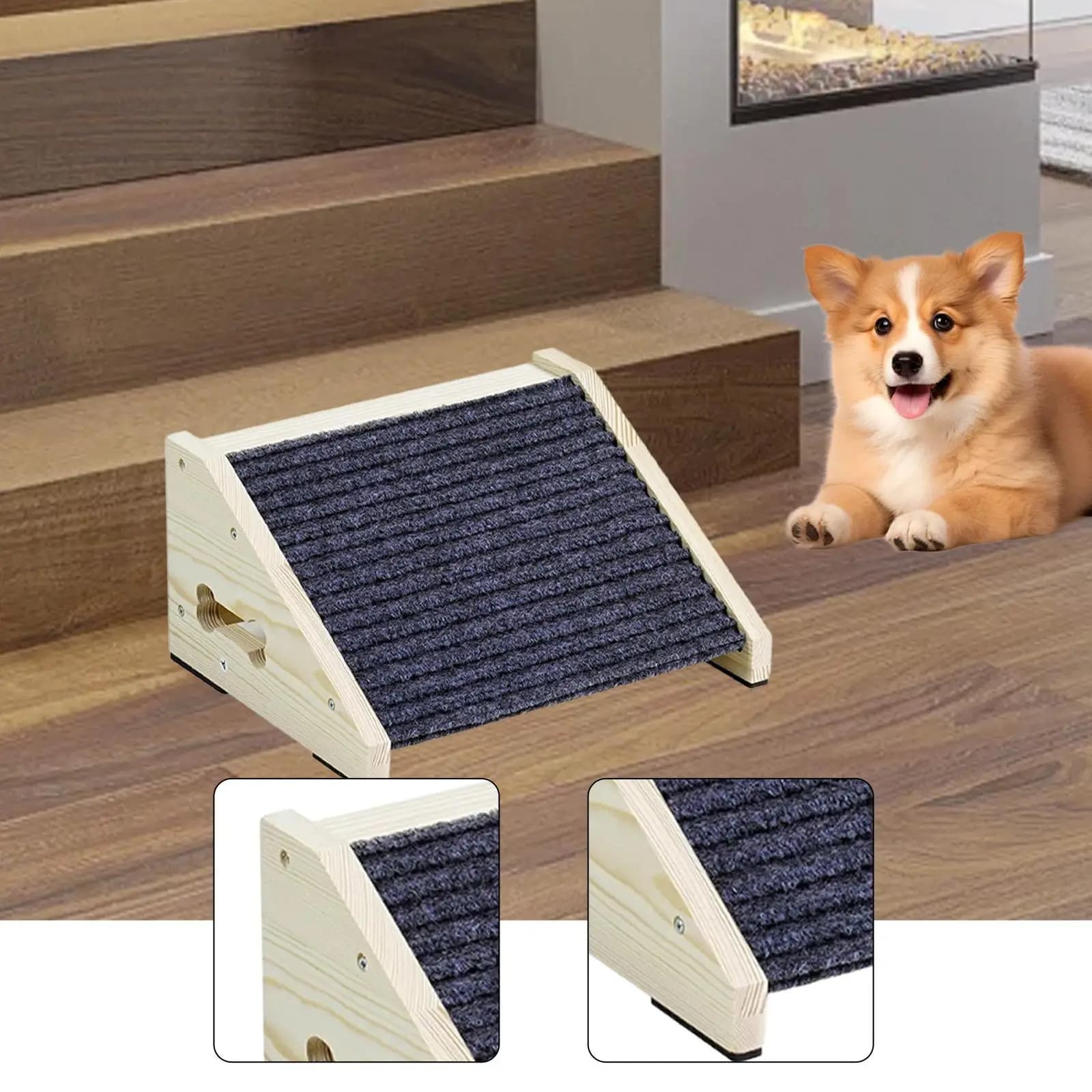 Wooden Pet Step Ladder