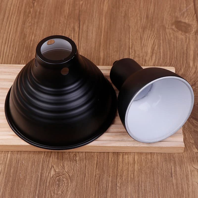Metal Dome Heat Lamp Shade for Reptile Habitats