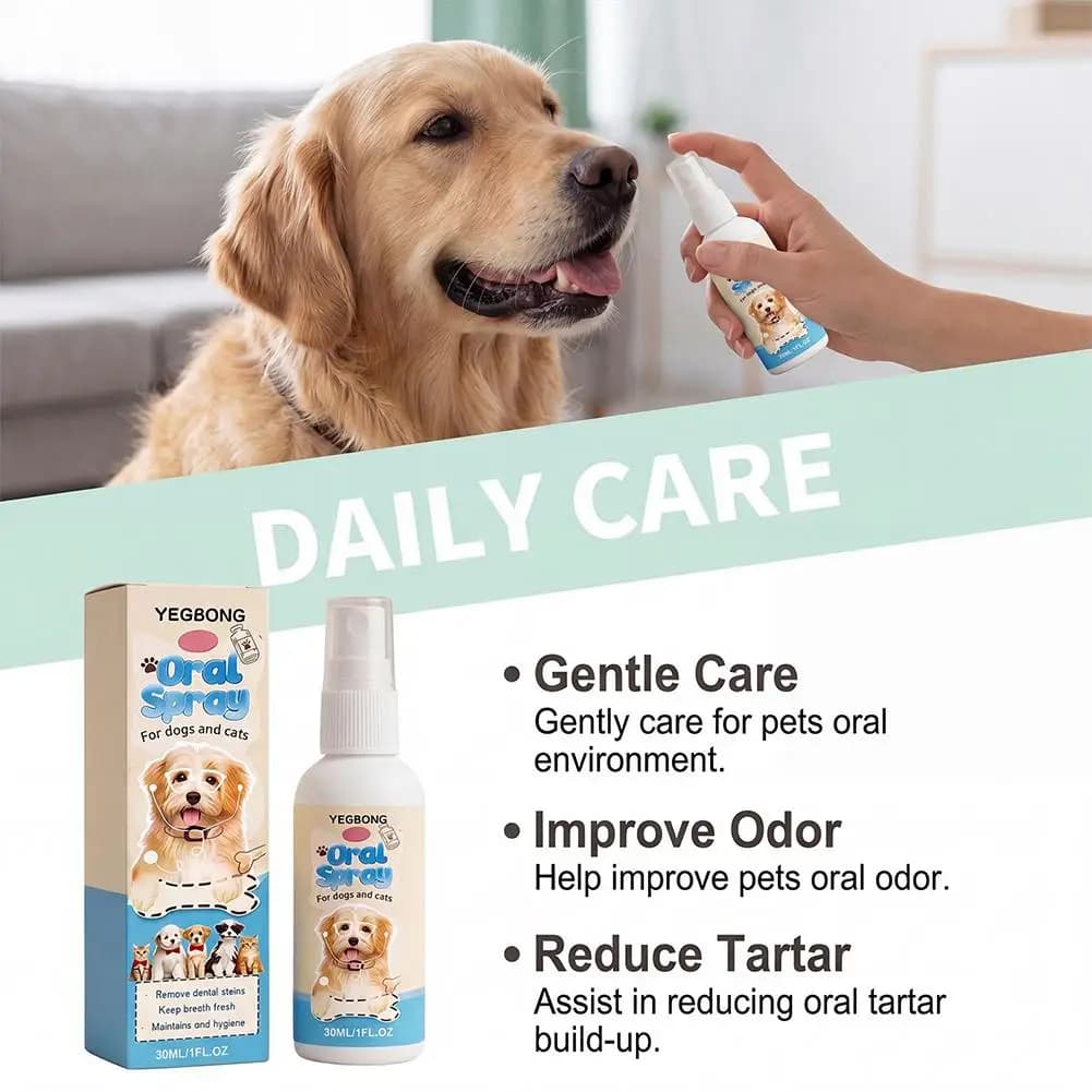 Pet Oral Spray for Dogs and Cats