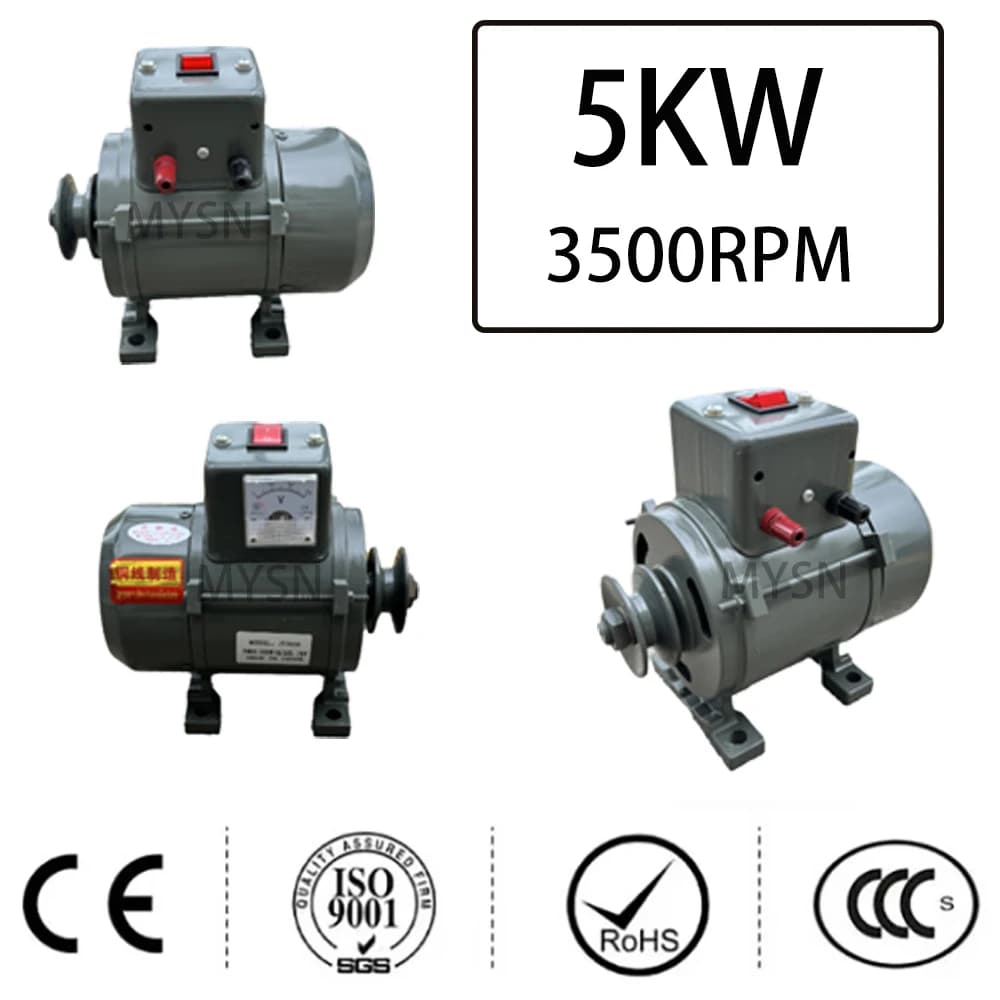 Free energy 240V 5KW Portable Generator 220V 10KW Permanent Magnet Generator Homeuse Alternator For Farm Outdoor Water Turbine