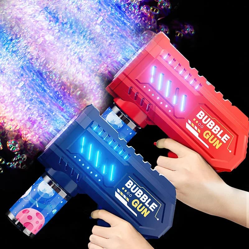 Automatic Bubble Machine Glowing Toy