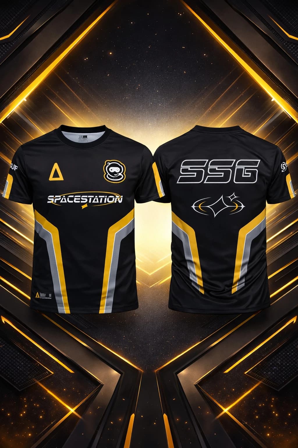 Ssg Esports Jersey Quick Dry Gaming Team Shirt Men Women Breathable Short Sleeve Summer Sports Tee Custom Uniform Top Unisex Pro