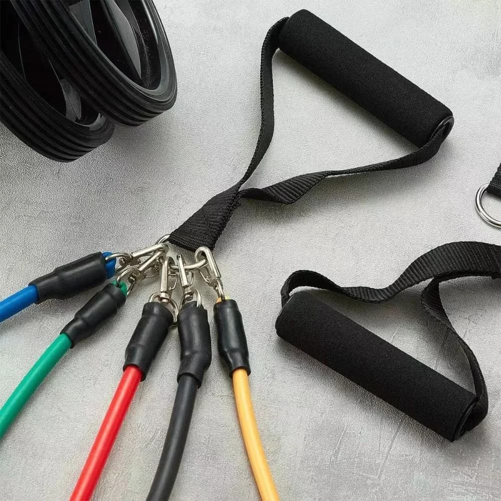 Resistance Bands Exercise Band Handle Fitness Accessorie Exercise Workout Pull Rope Grip Gym Accessories Fitness Equipment