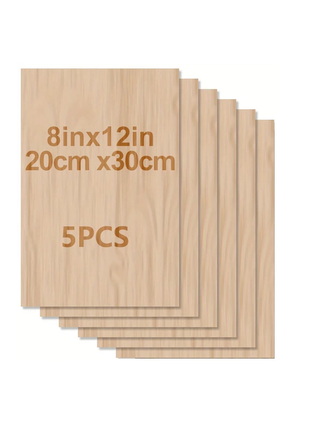 Blank Plywood Boards for Crafts