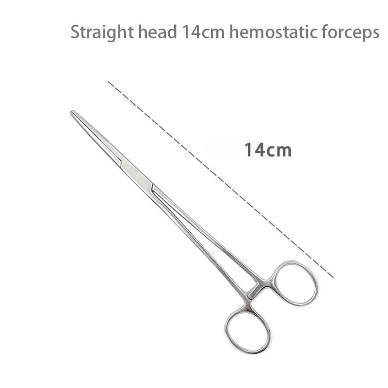Hand Tool  Hemostatic Forceps Pet Hair Clamp Fishing Locking Pliers Epilation Tools Curved/Straight Tip Cutter Tool