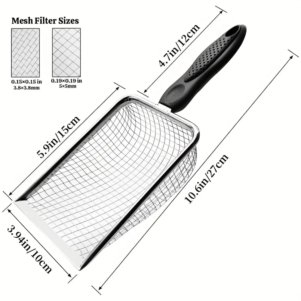 Soil Sifter Set with Handle 2-Pack