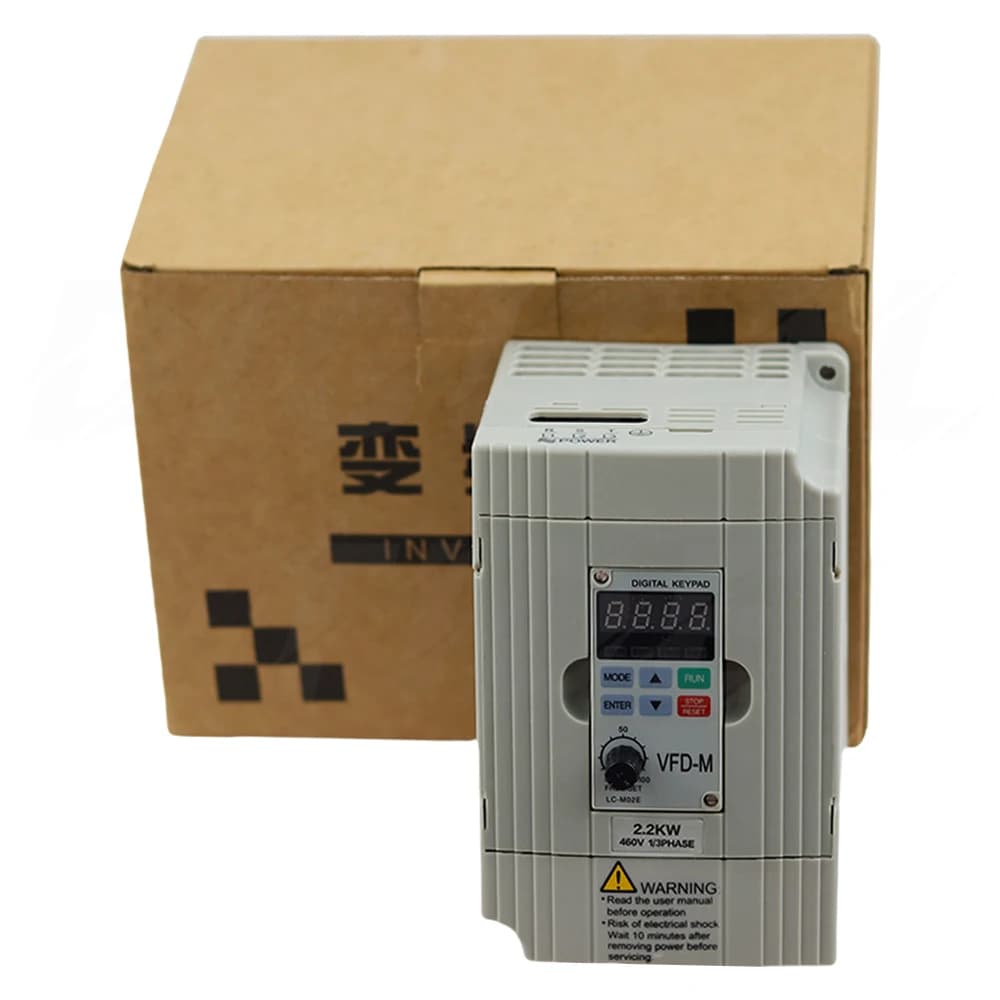 New Original Delta VFD-M Series Ultra Low Noise Mini 3-Phase VFD022M43B 2.2KW 380V 460V Inverter