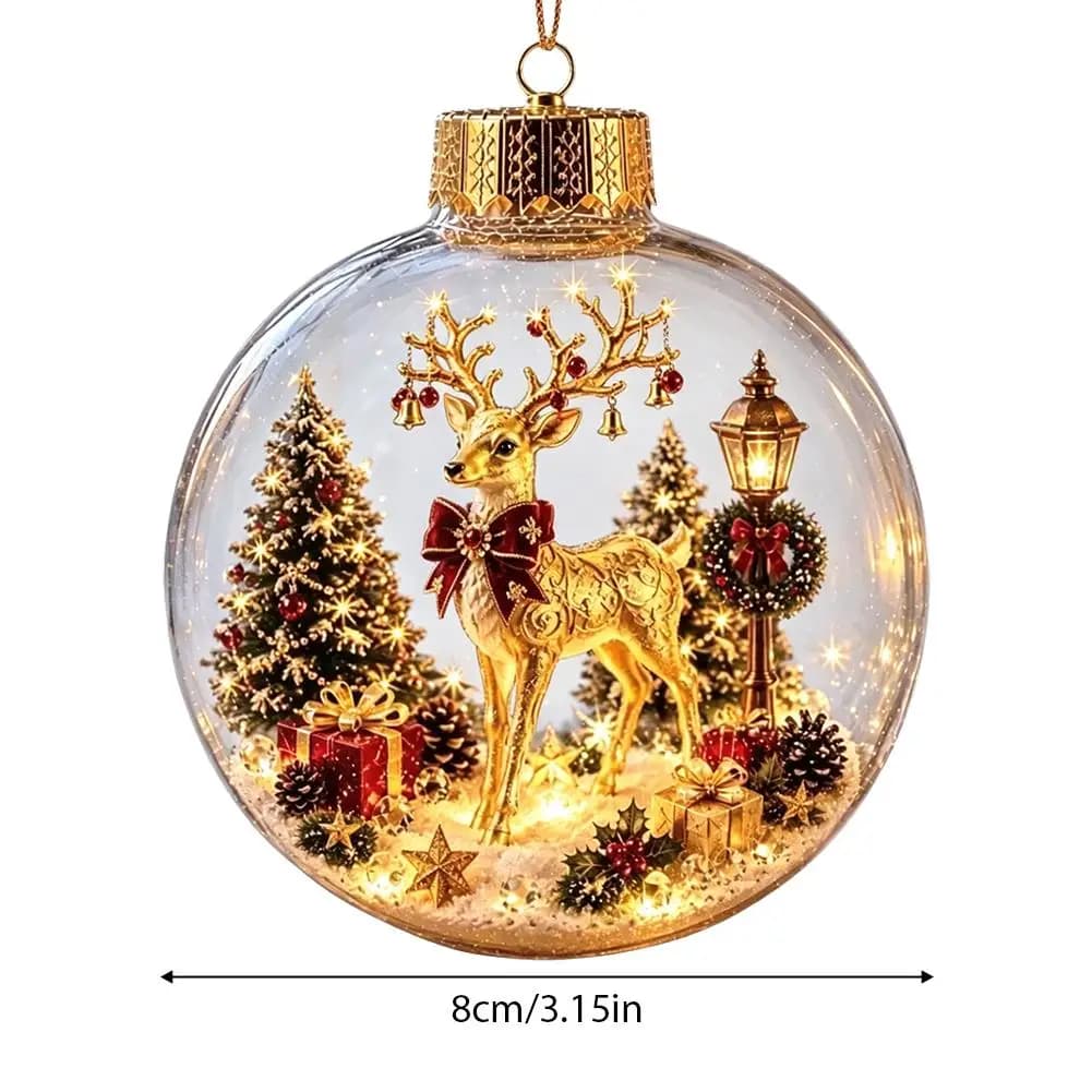 Glowing Christmas Story Ornament