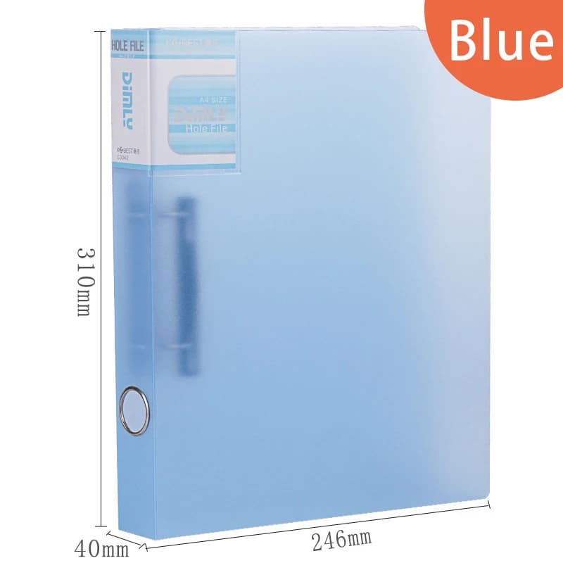 Desk Organizer Clip For Documents A4 Loose-leaf Binder File Folder Binder Stationery Organizer School Office Organizer