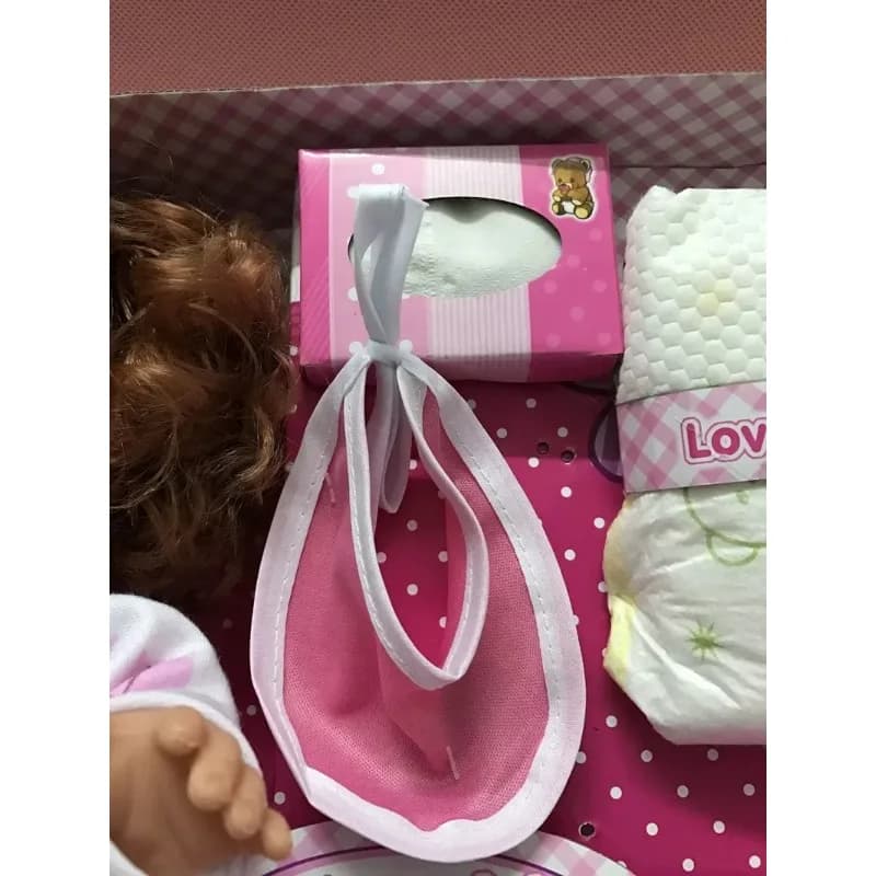 Interactive Baby Doll with Blinking and Drinking Functions