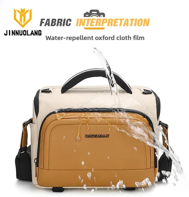 Waterproof Camera Shoulder Bag with Detachable Partitions