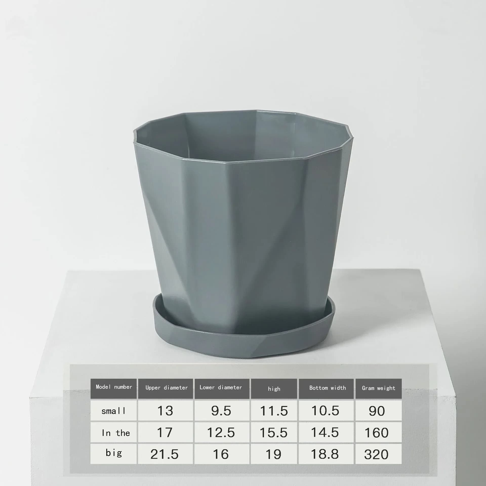Large Plastic Flower Pots for Plants