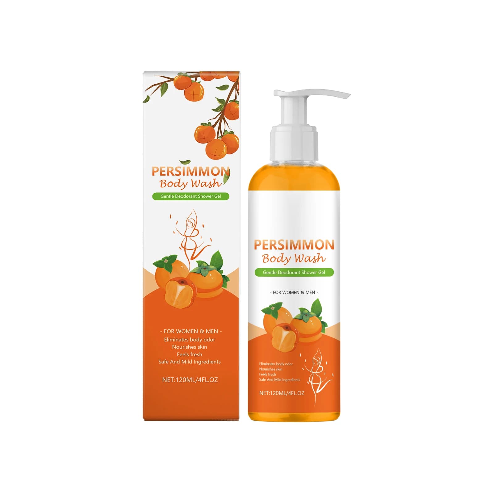Persimmon Body Wash for Face and Body