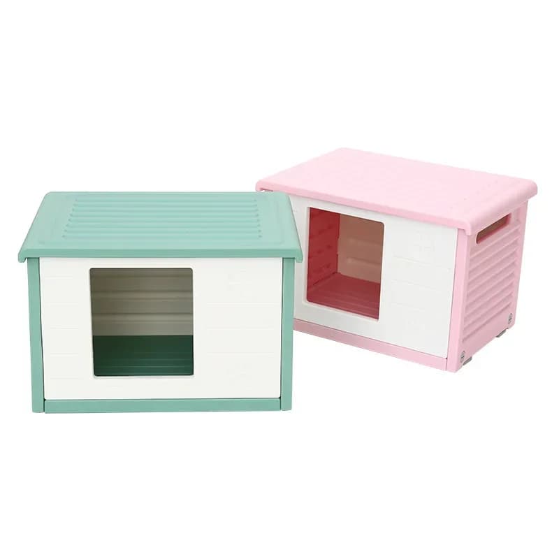 All-Season Pet House with Rainproof Design