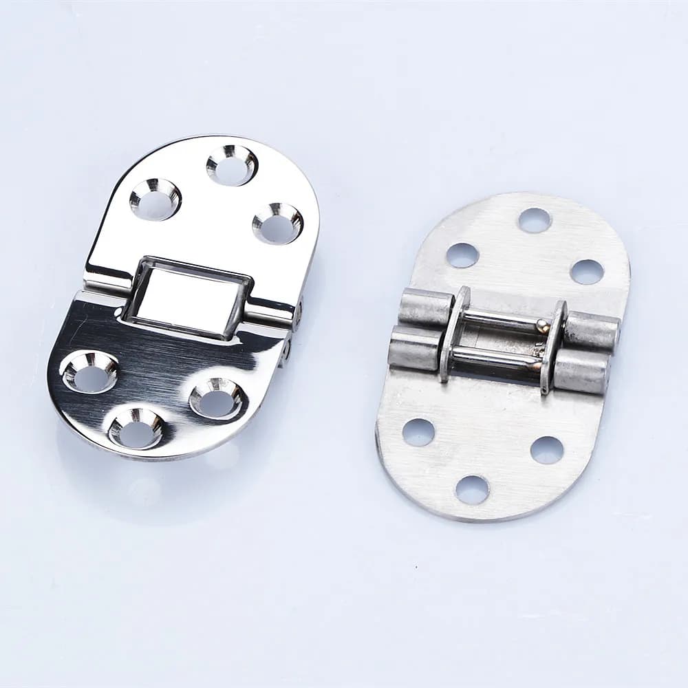 Marine Grade Stainless Steel Hinges 2-Pack