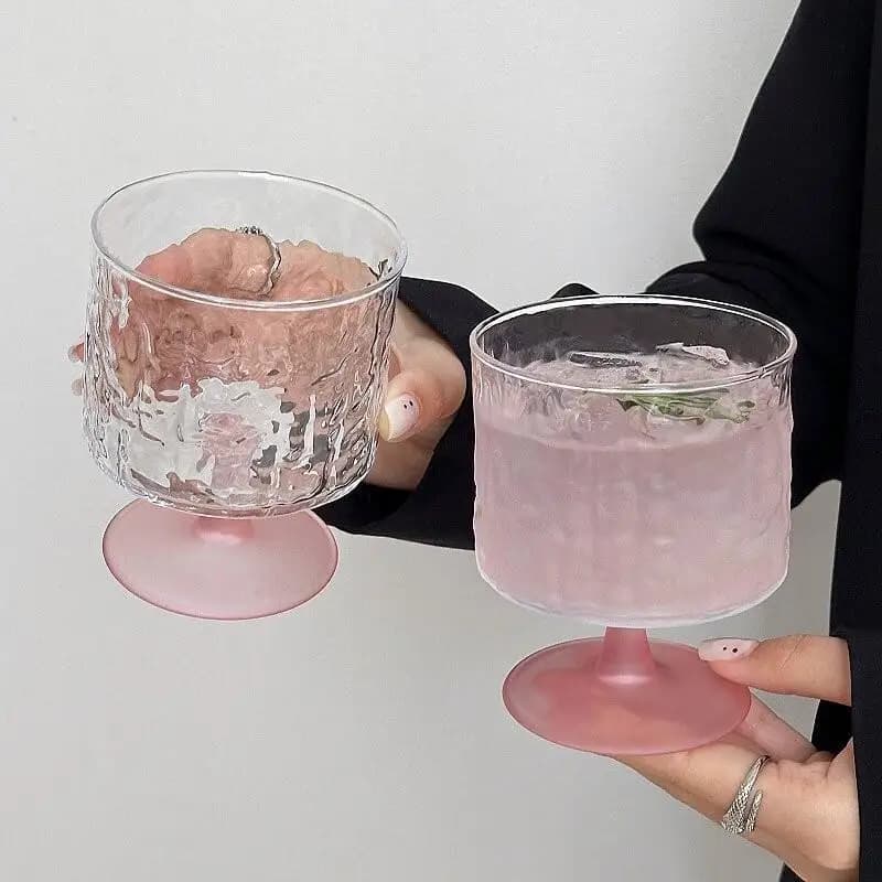 Clear Glass Drinking Cup